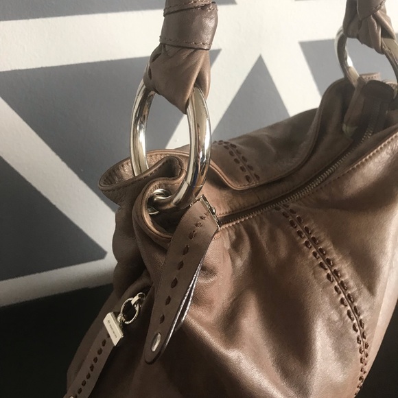 Mocha color bag from Makowsky. - Picture 5 of 8